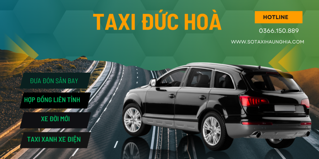 đặt taxi đức hoà